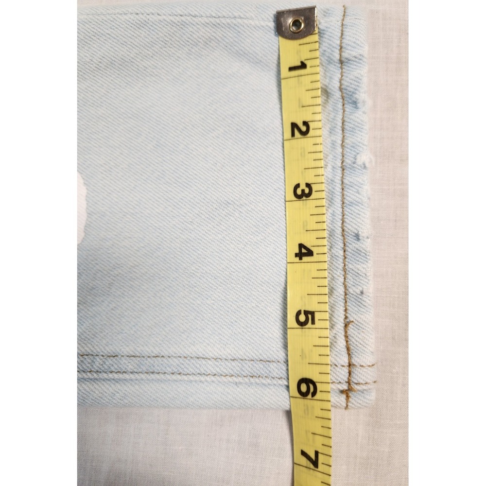 Pacsun Size‎ 14 Kids Jeans Floral Flowers  Jean Straight Blue Denim - Picture 6 of 7